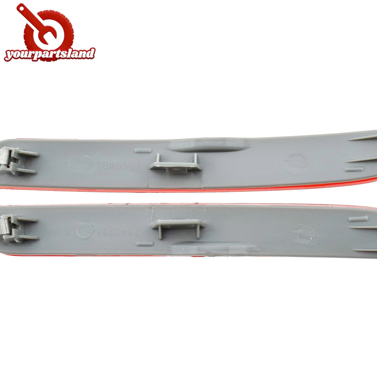 2pcs Bumper Reflector Left & Right For BMW F10 5 Series Rear M Sport 2011-2016 6B93BC-57