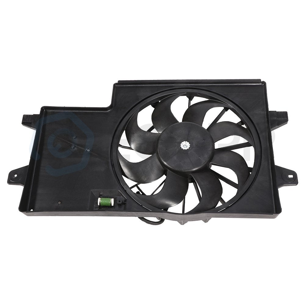 Electric Radiator Cooling Fan Kit For 2008 2009 2010 2011 Ford Focus 6B93BC-57