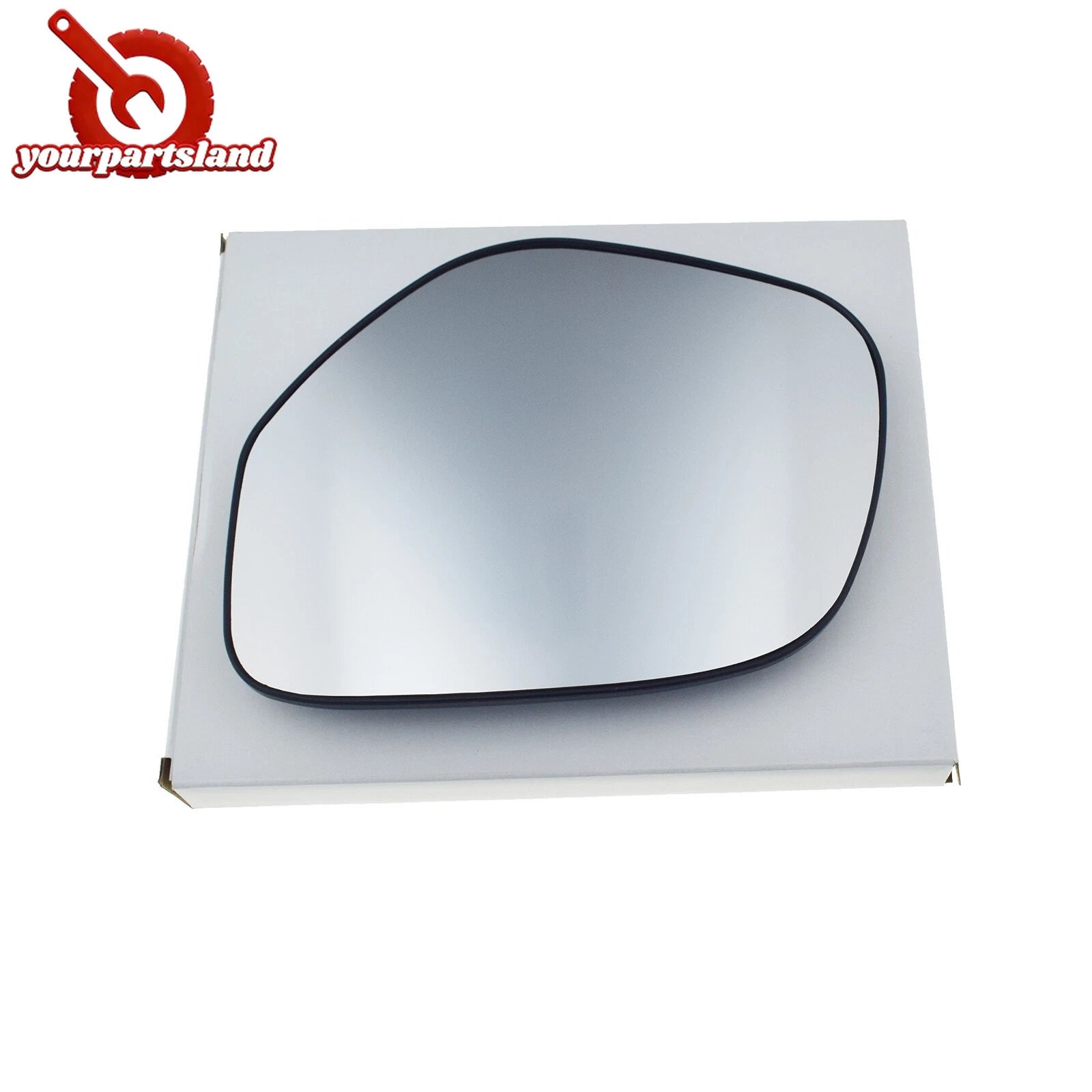 Heated Mirror Glass w/ Backing Plate for Mitsubishi Outlander 10-13 Driver Left 6B93BC-57