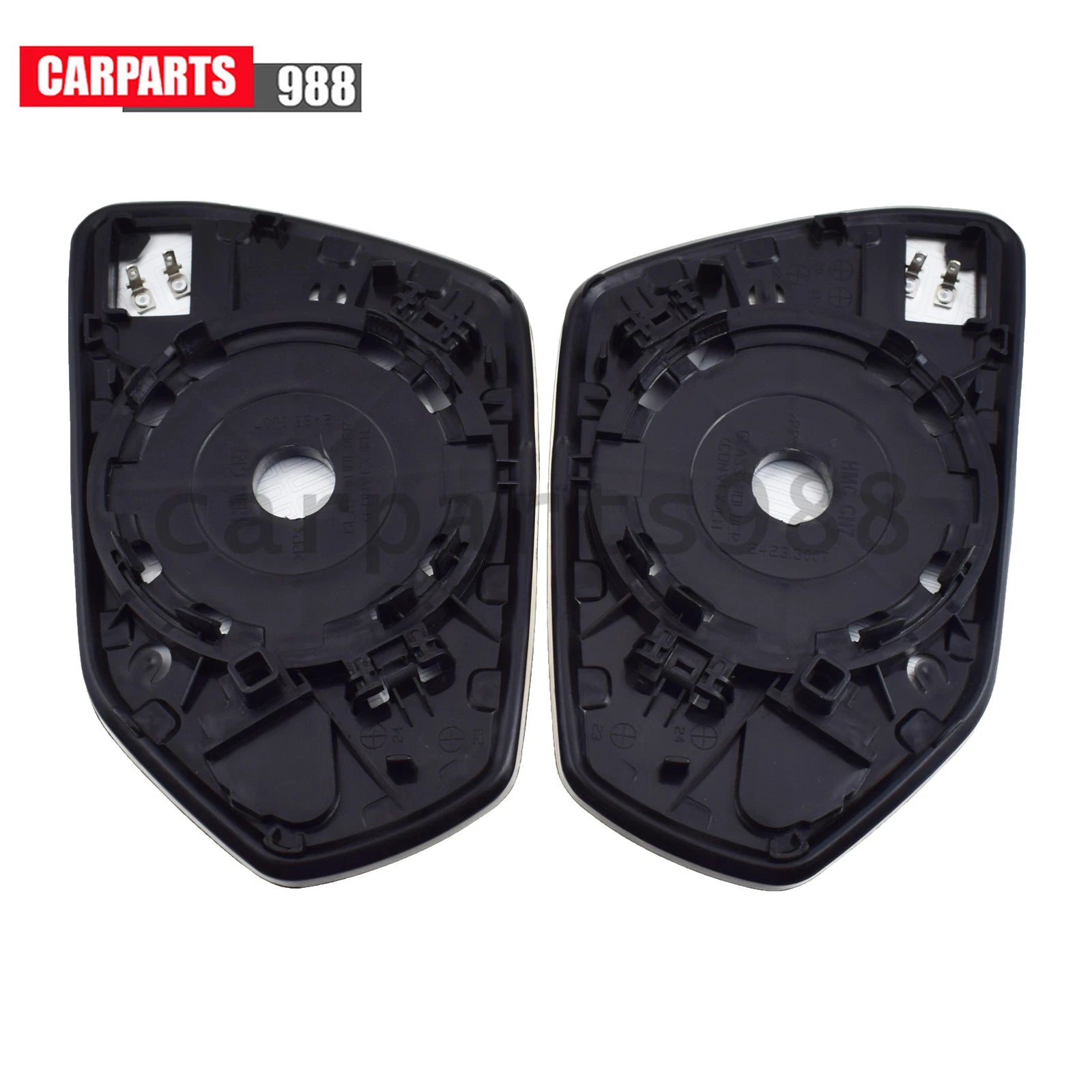 2Pcs Left Right Side Heated Mirror Glass W/ Backing For Hyundai Elantra 2020-23 6B93BC-57