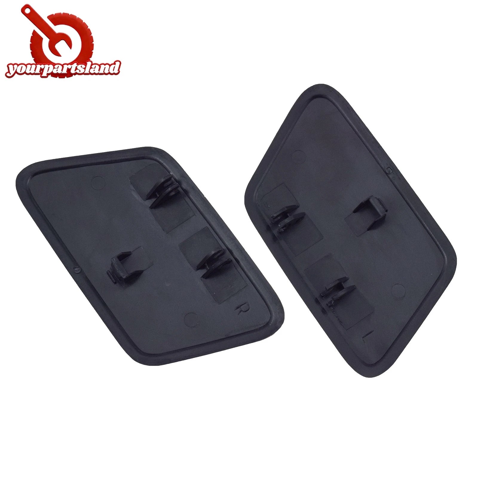 Front Left Right Headlight Washer Cover 2Pc for For Volvo S60 2005-2009 39993124 6B93BC-57