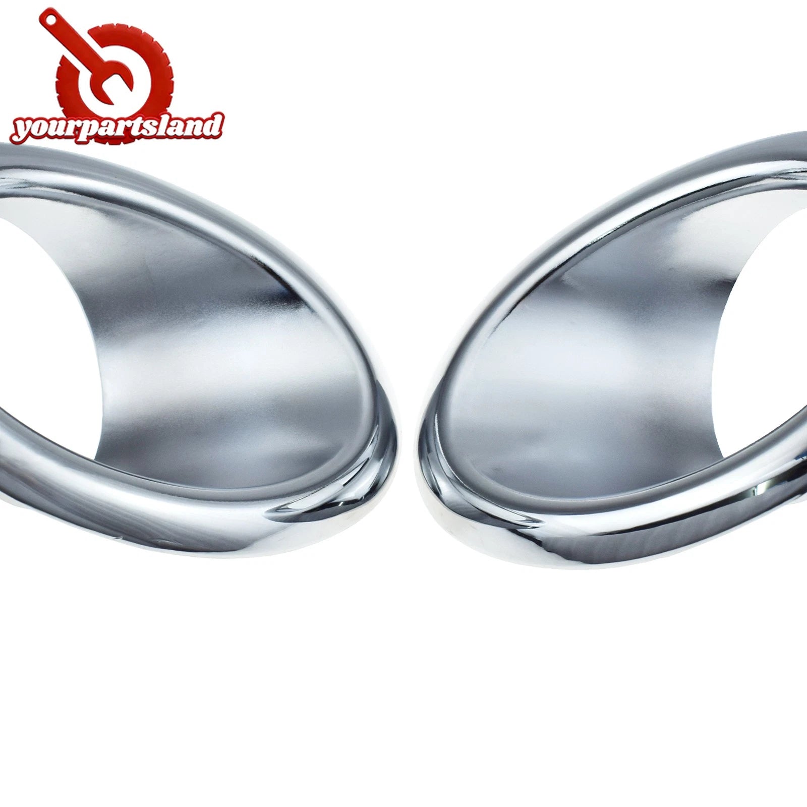 For NISSAN X-TRAIL XTRAIL T31 2011 2012 Chrome Front LH RH Lamp Cover Fog Light 6B93BC-57