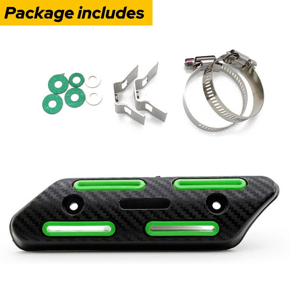 Pipe Heat Shield Guard Protector For Kawasaki KX250F KX450F 4-Stroke 2006-2022 A 6B93BC-57