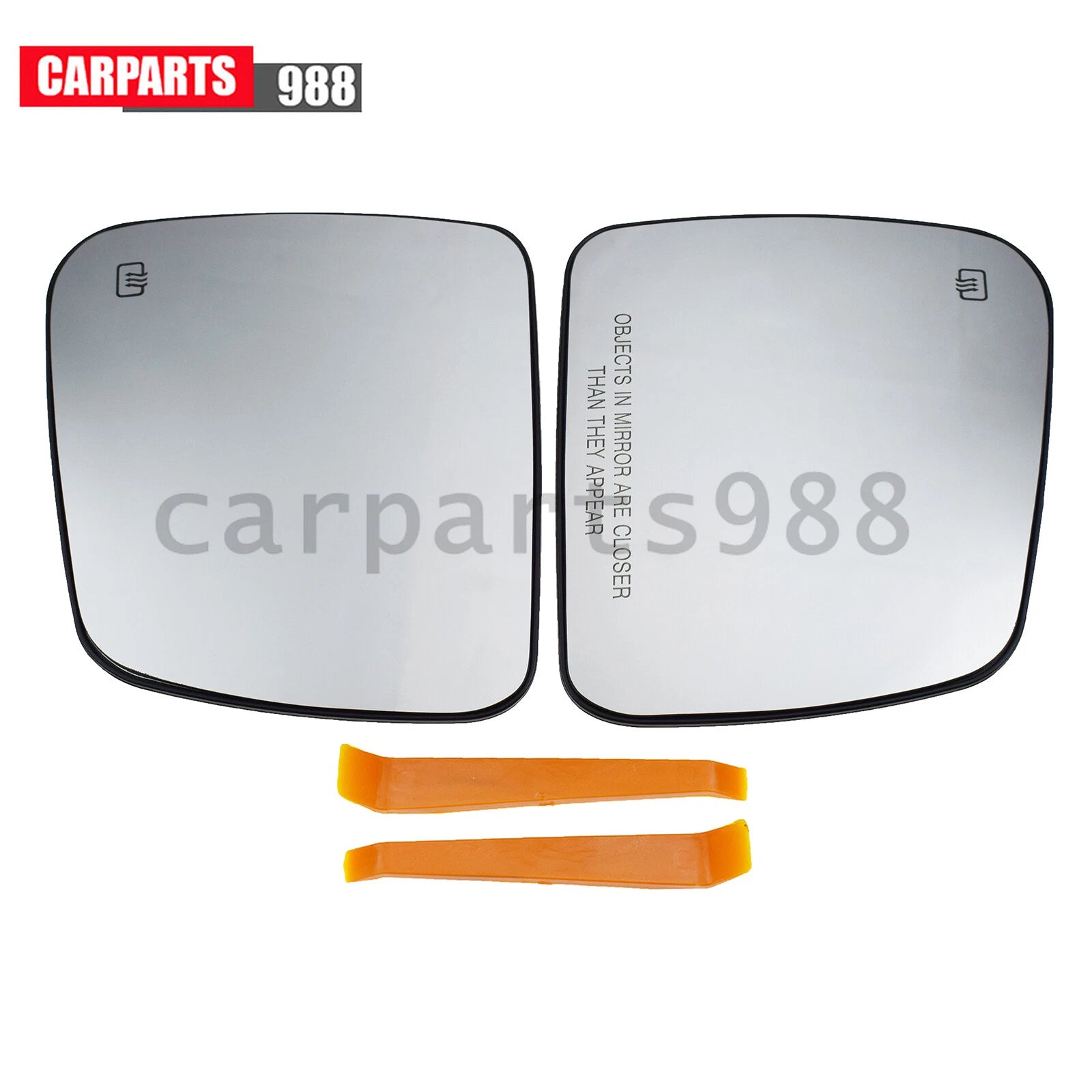 LH &RH Mirror Glass Heated For Jeep Grand Cherokee 2011-21 68092051AB 68082636AB 6B93BC-57