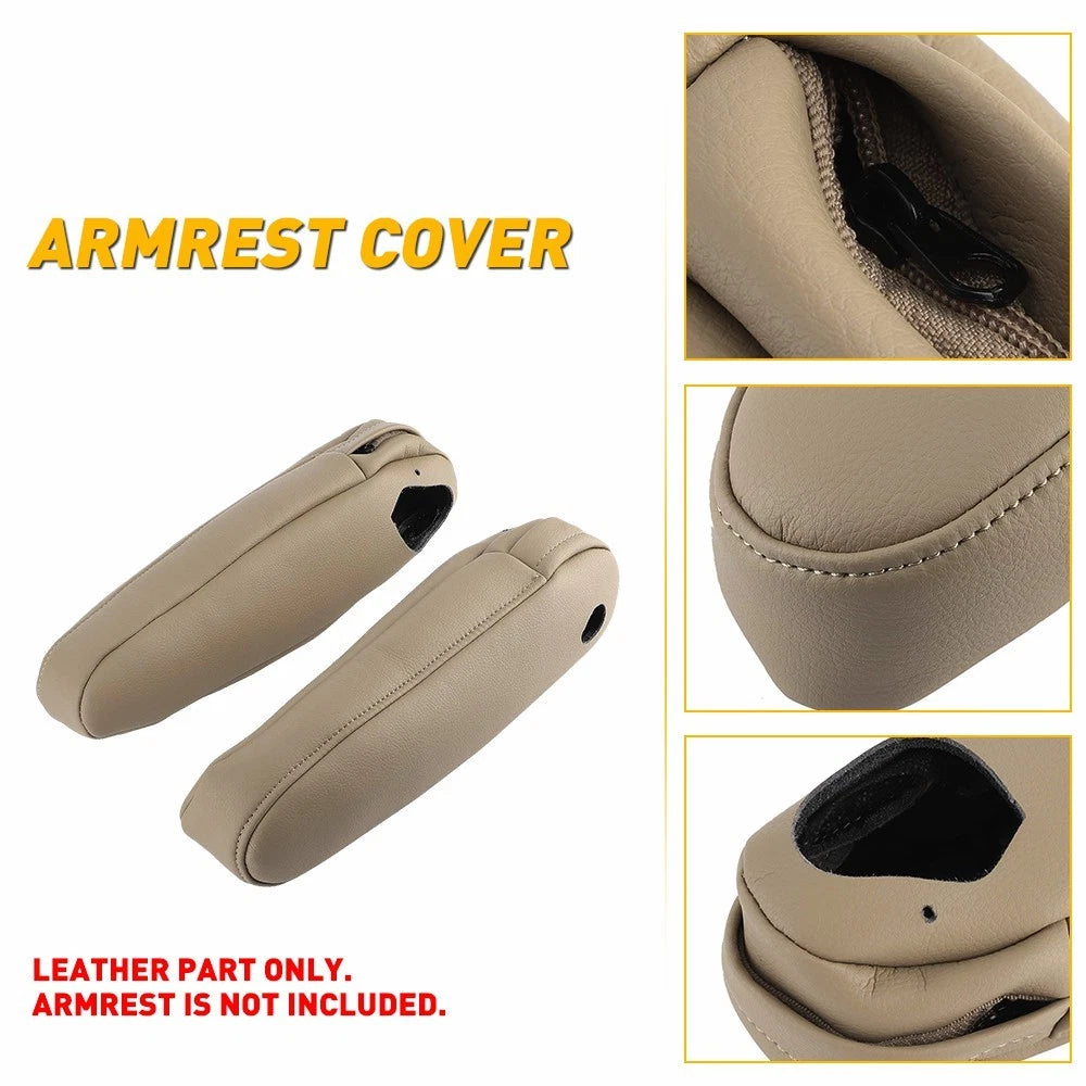 For 2003-2009 Lexus RX 300 330 350 2X Left+Right Seat Armrest Holster Dark Beige 6B93BC-57