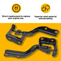 For 2010 2011 2012 2013 2014 2015 Toyota Prius Front Hood Hinges Right+Left Set 6B93BC-57