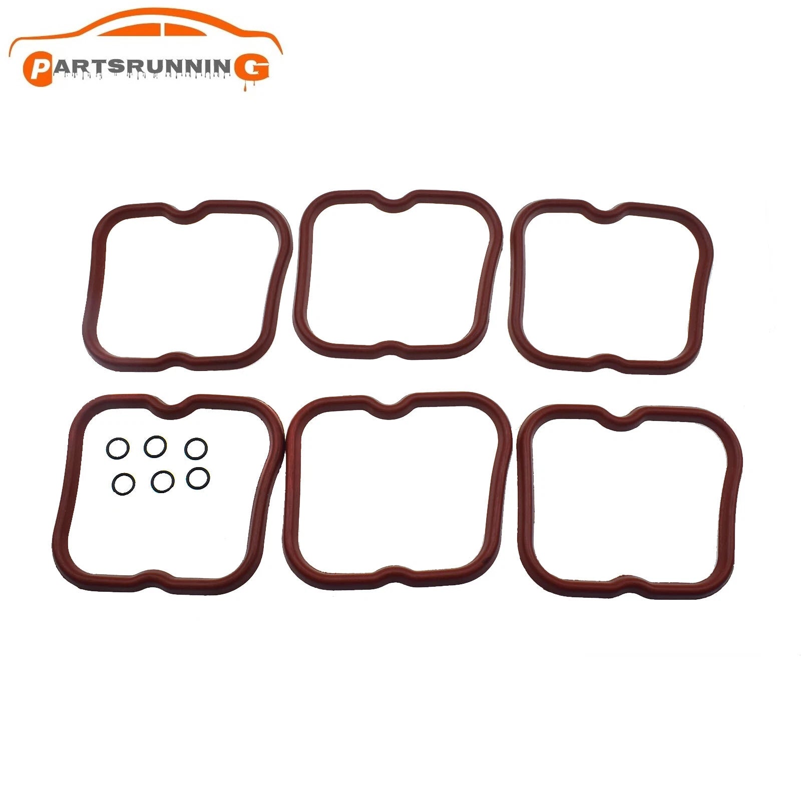 6 set Valve Cover Gasket For Dodge Cummins 12 V 5.9L 12V 6BT 5.9 3902666 3910824 6B93BC-57