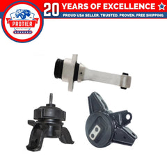 Motor & Torque Strut & Trans Mount Compatible for 14-15 Kia Sorento 3.3L AWD 6B93BC-57