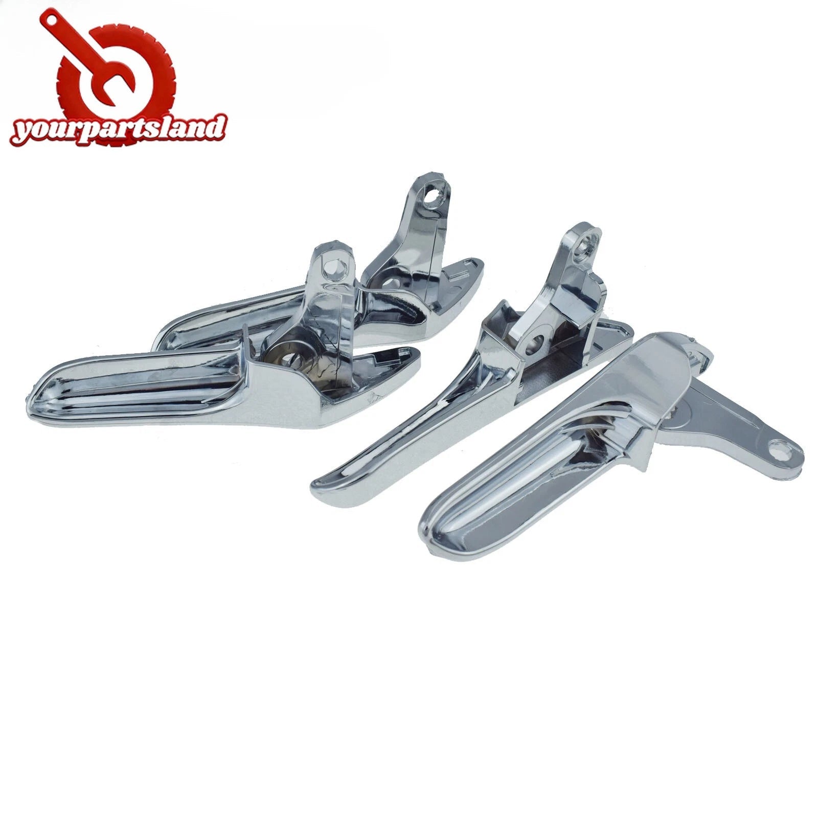 Left Right Interior Door Handles 4PCS Chrome For Mercedes S211 W211 W219 03-09 6B93BC-57