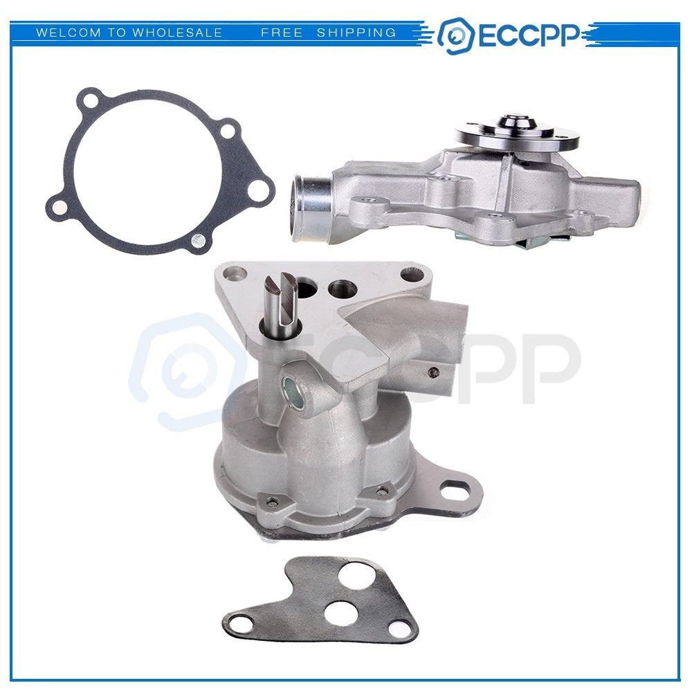 For Jeep Cherokee Comanche 4.0L L6 OHV 12v Engine Water Oil Pump 6B93BC-57