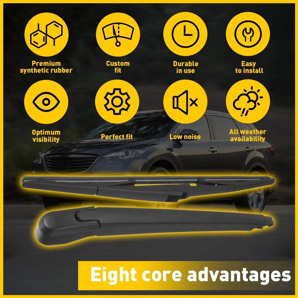 Rear Windshield Wiper Arm Blade Set Fits Toyota Sienna 2004 2005 85241AE010 EOA 6B93BC-57