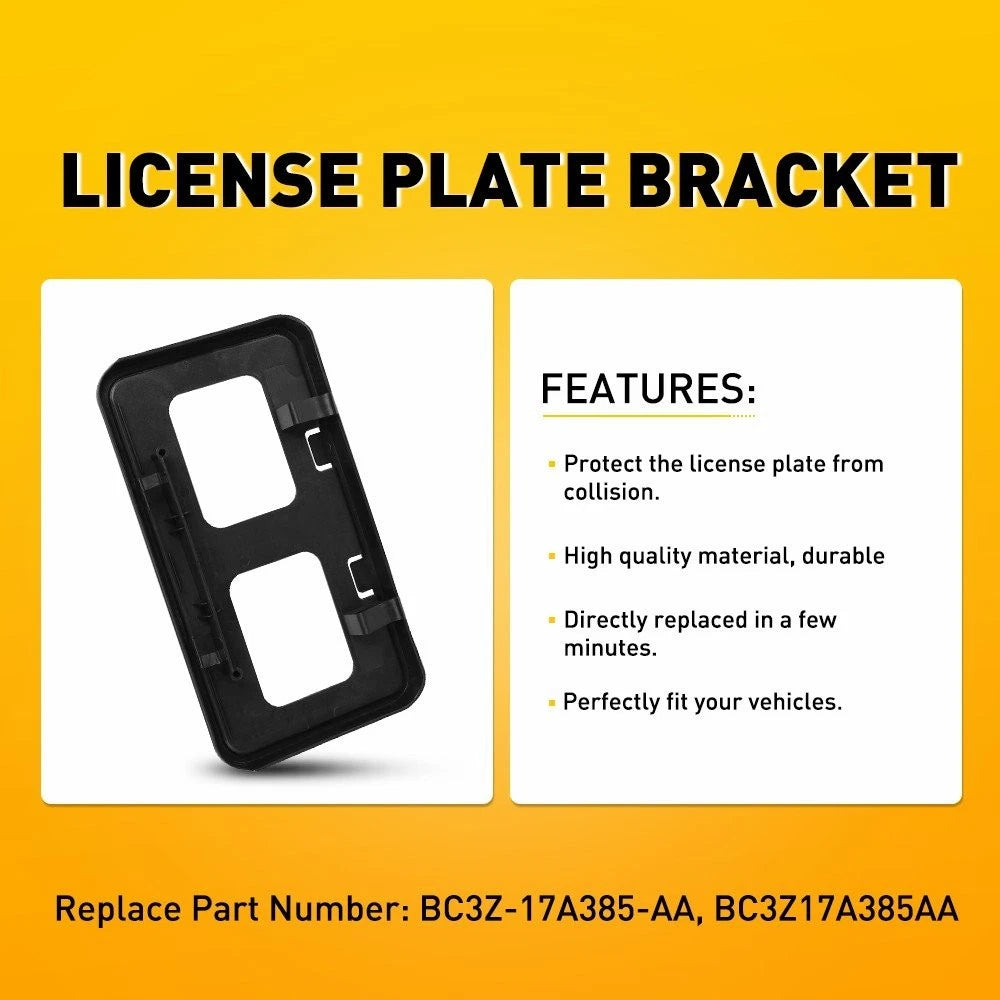 For 2011-2016 Ford F250 F350 Super Duty Front License Plate Tag Bracket Holder A 6B93BC-57