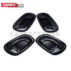 4Pcs Left Right Interior Door Handle Black For Chevy Tracker Suzuki Grand Vitara 6B93BC-57