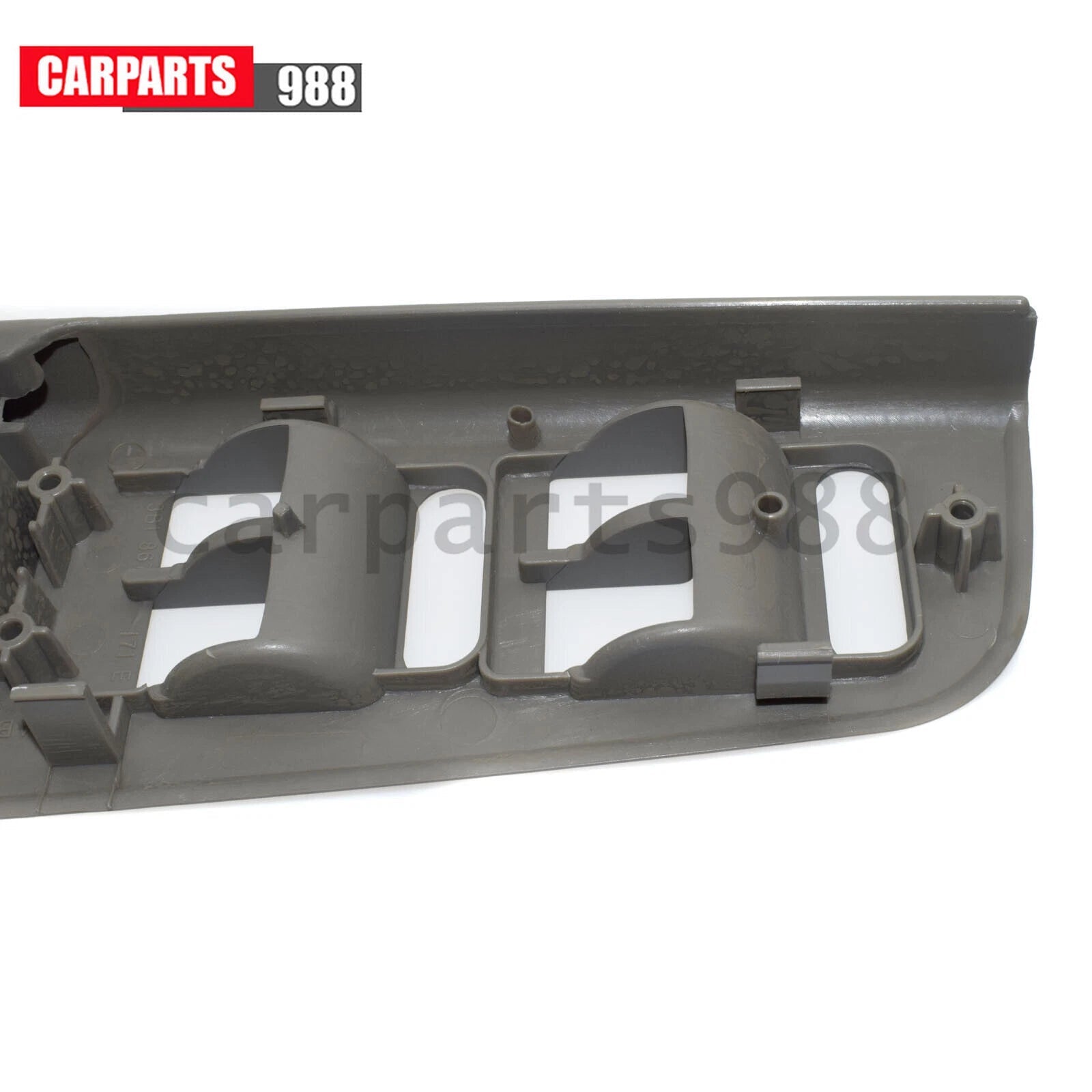 Gray Window Switch Cover Trim Bezel For VW Passat B5 Jetta Golf MK4 3B1867171E 6B93BC-57