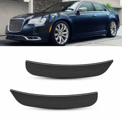 For 2015-2023 Chrysler 300 Smoked Lens LED Front Bumper Side Marker Lights Amber 6B93BC-57