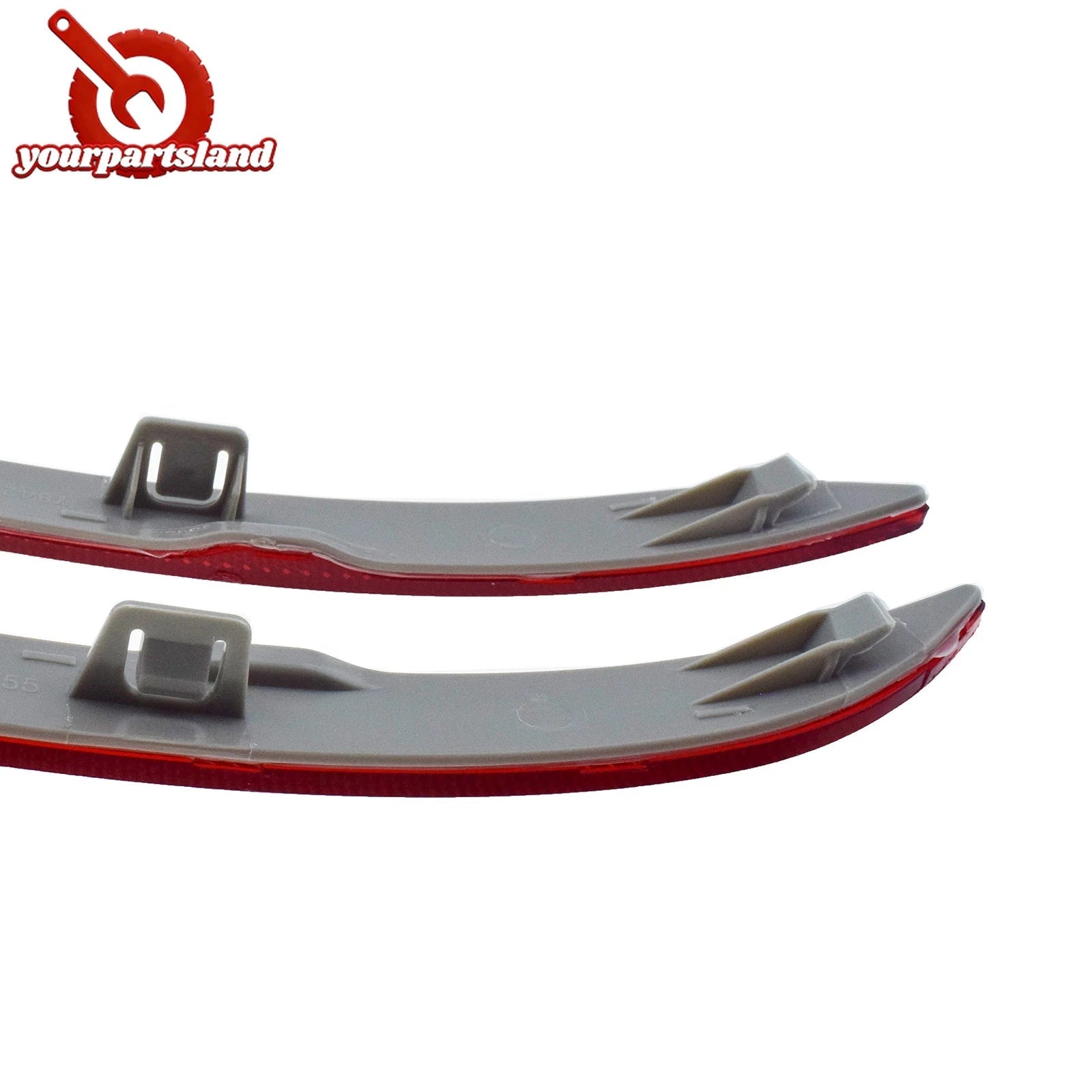 2pcs Bumper Reflector Left & Right For BMW F10 5 Series Rear M Sport 2011-2016 6B93BC-57