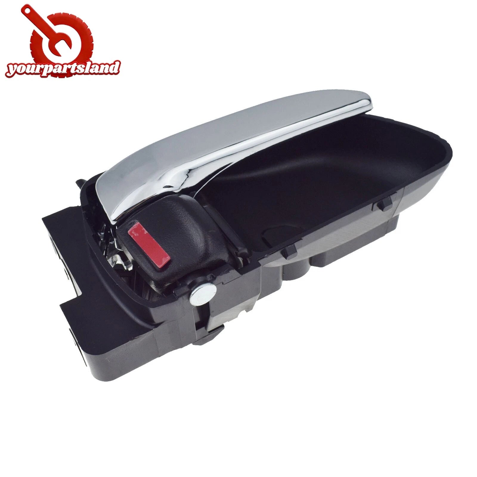 Front / Rear Right Inside Door Handle Shiny Chrome For Subaru Forester 2003-2008 6B93BC-57