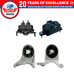 Fits 2007-2012 Chevrolet Malibu Pontiac G6 Saturn Aura 3.6L Motor & Trans Mount 6B93BC-57