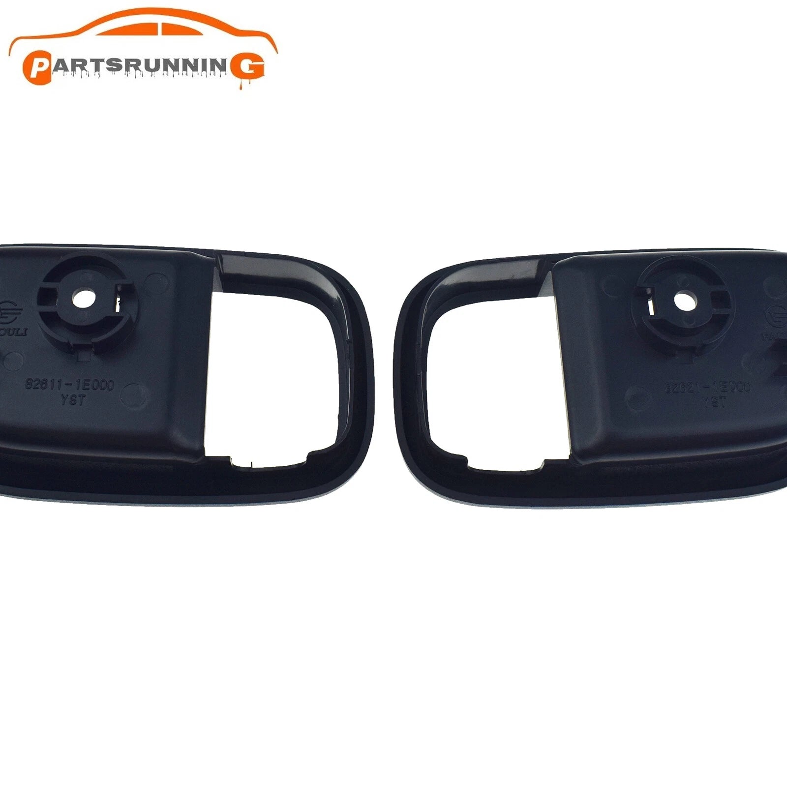 Pair Left Right Side Inner door handle Bezel For Hyundai Accent 2007-2011 6B93BC-57
