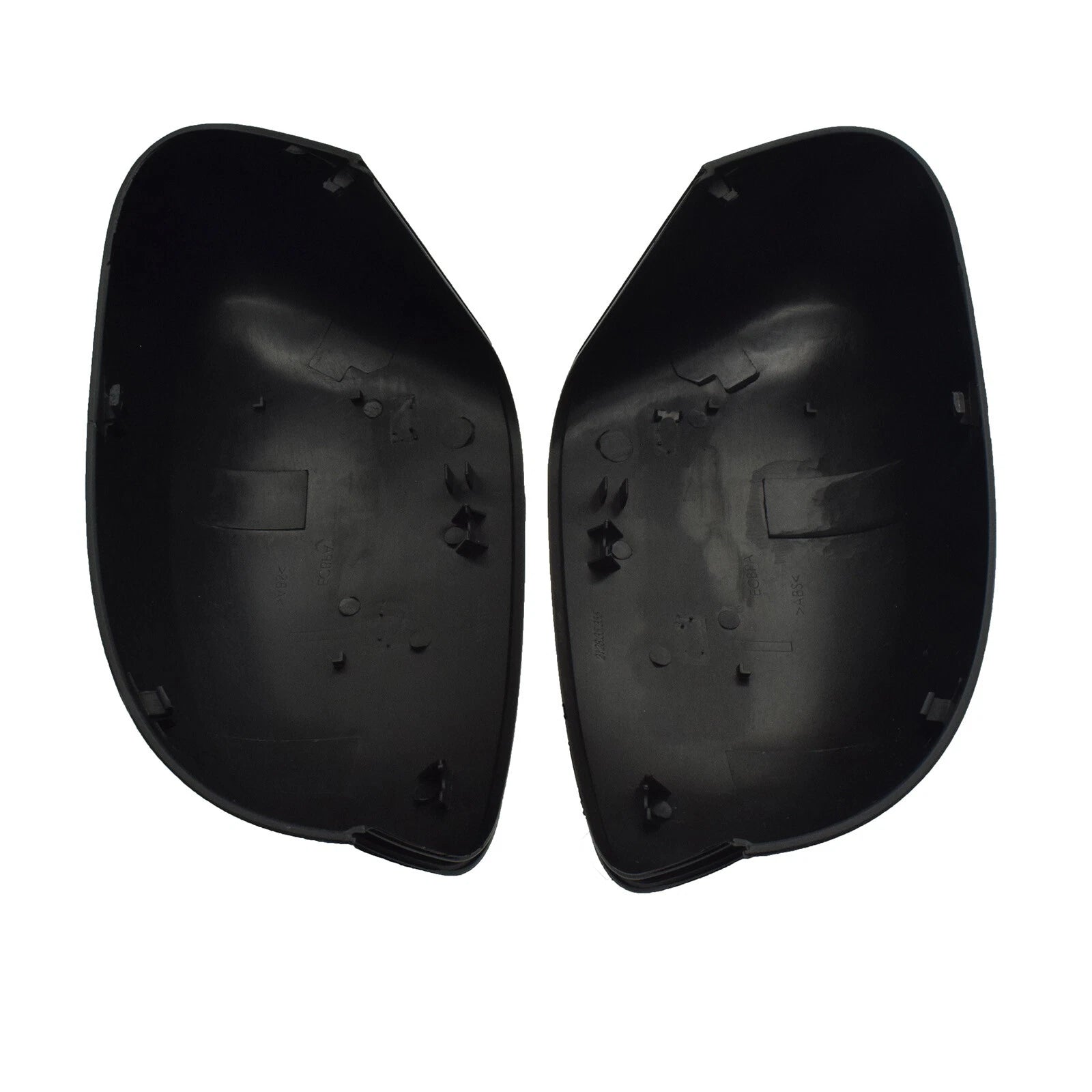 Gloss Black Left Right Rearview Mirror Cover For Ford Focus MK2 MK3 2008-2018 6B93BC-57