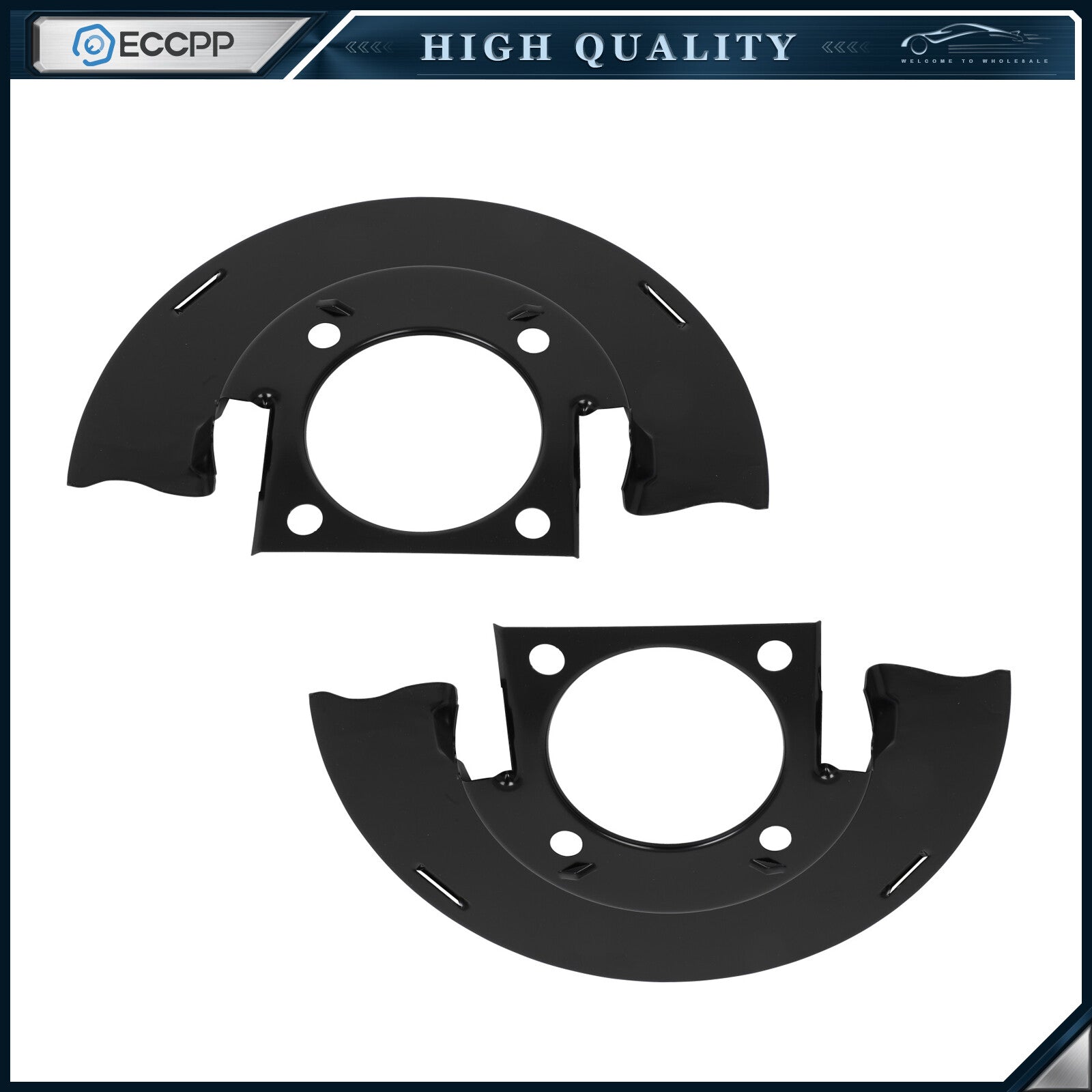 Front 947-073 Brake Dust Shield Fits For Chevrolet Express GMC Savana 6B93BC-57