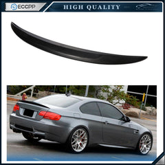 For 2007-2013 BMW E92 Coupe 328i 335i M3 Rear Wing Spoiler P Style Black ABS 6B93BC-57
