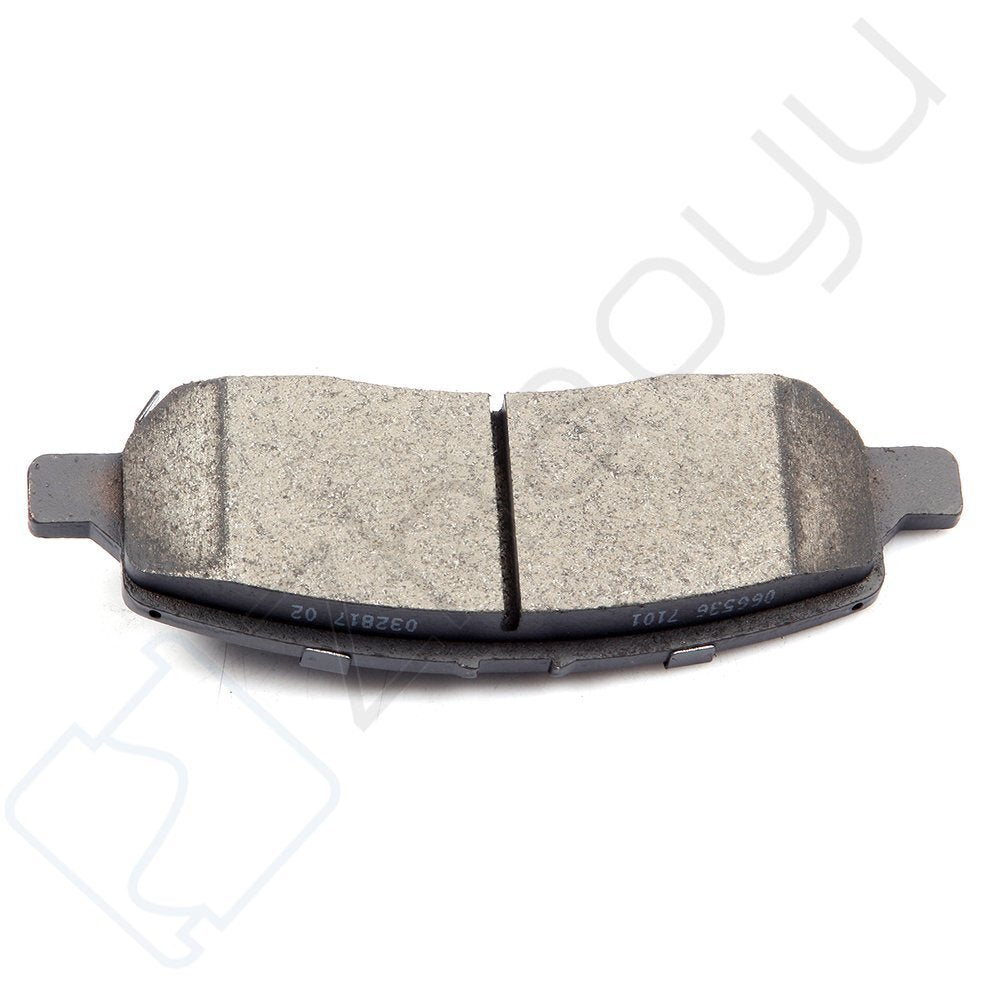 Rear Ceramic Brake Pads For 2013 2014 2015-2016 Dodge Dart 4pcs Slotted 6B93BC-57