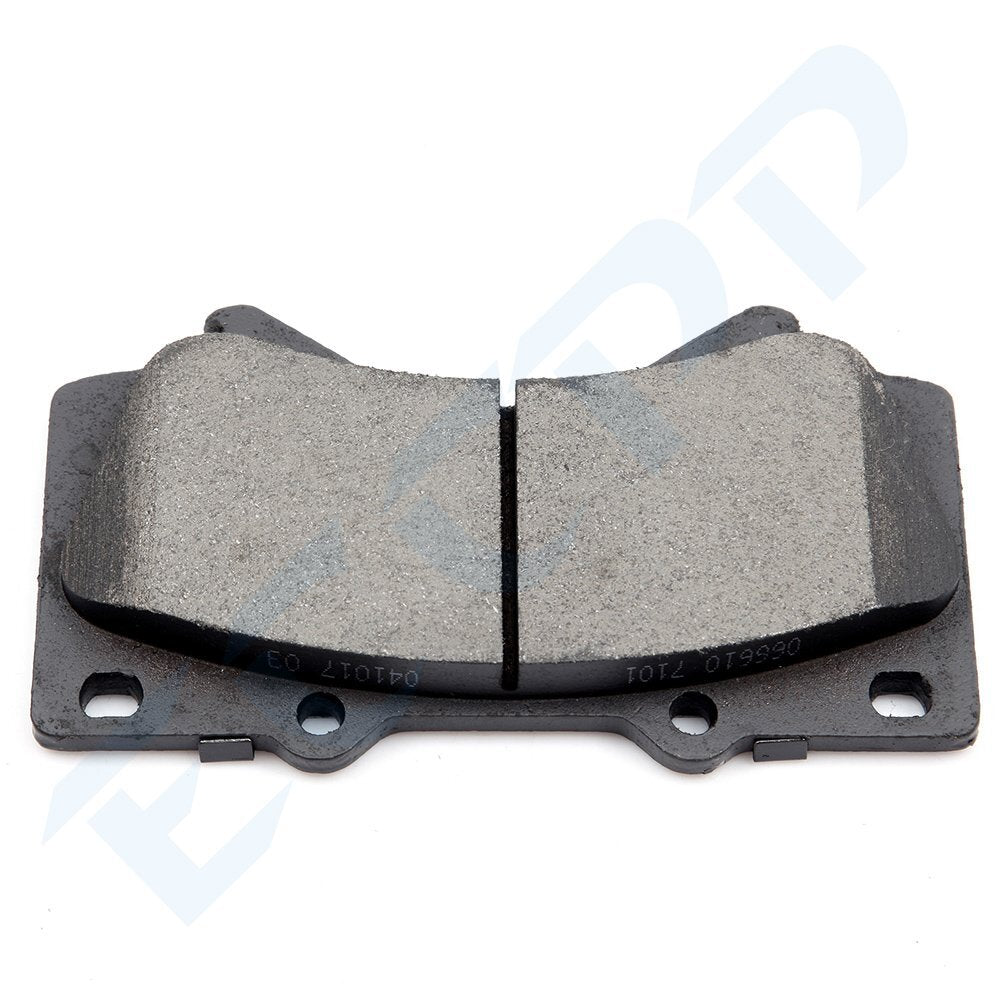 Front Rear Ceramic Brake Pads For Toyota Tundra Sequoia 2008 2009 2010 2011-2019 6B93BC-57