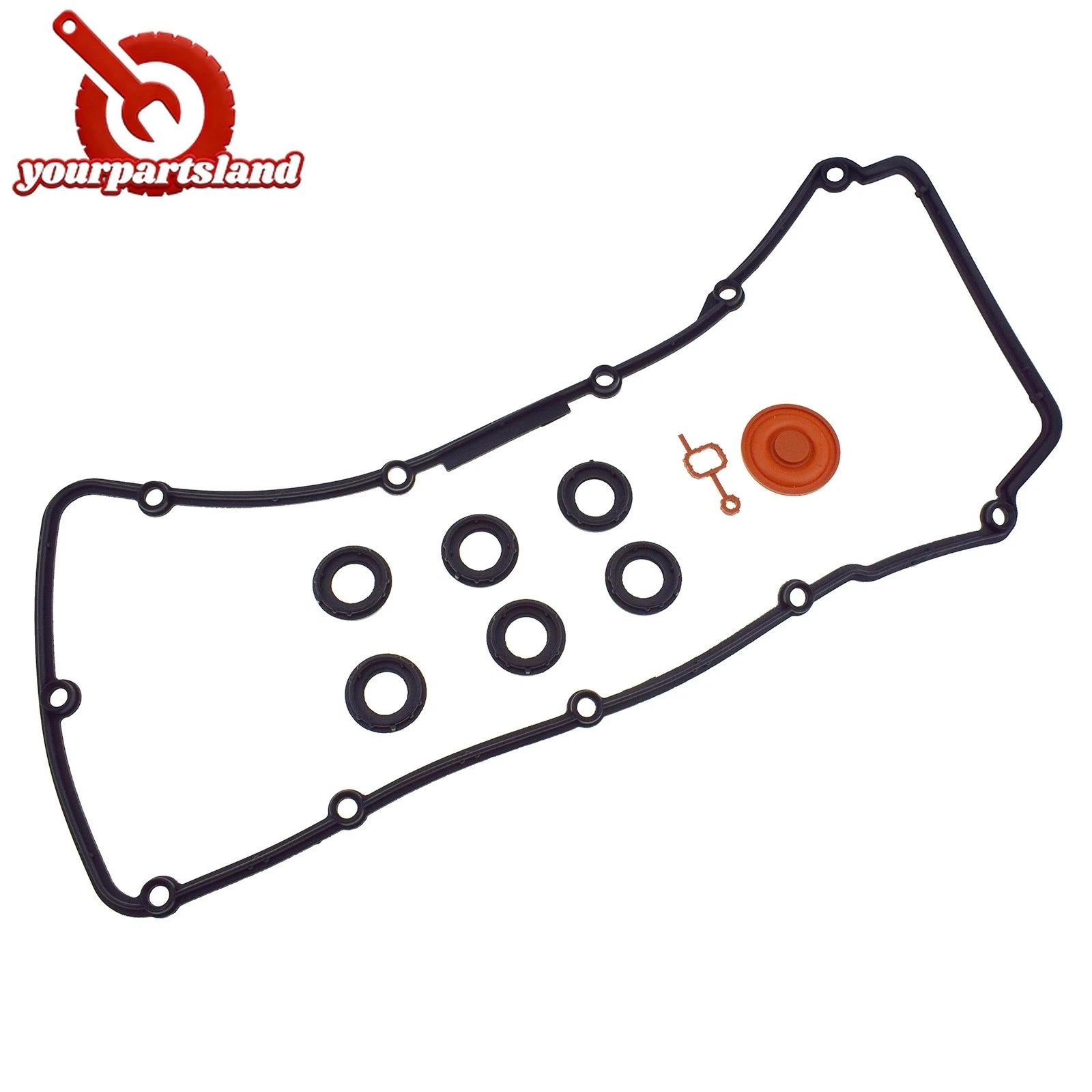 For VW R32 EOS AUDI A3 TT 3.2L PCV Engine Valve Cover & Intake Manifold Gasket 6B93BC-57