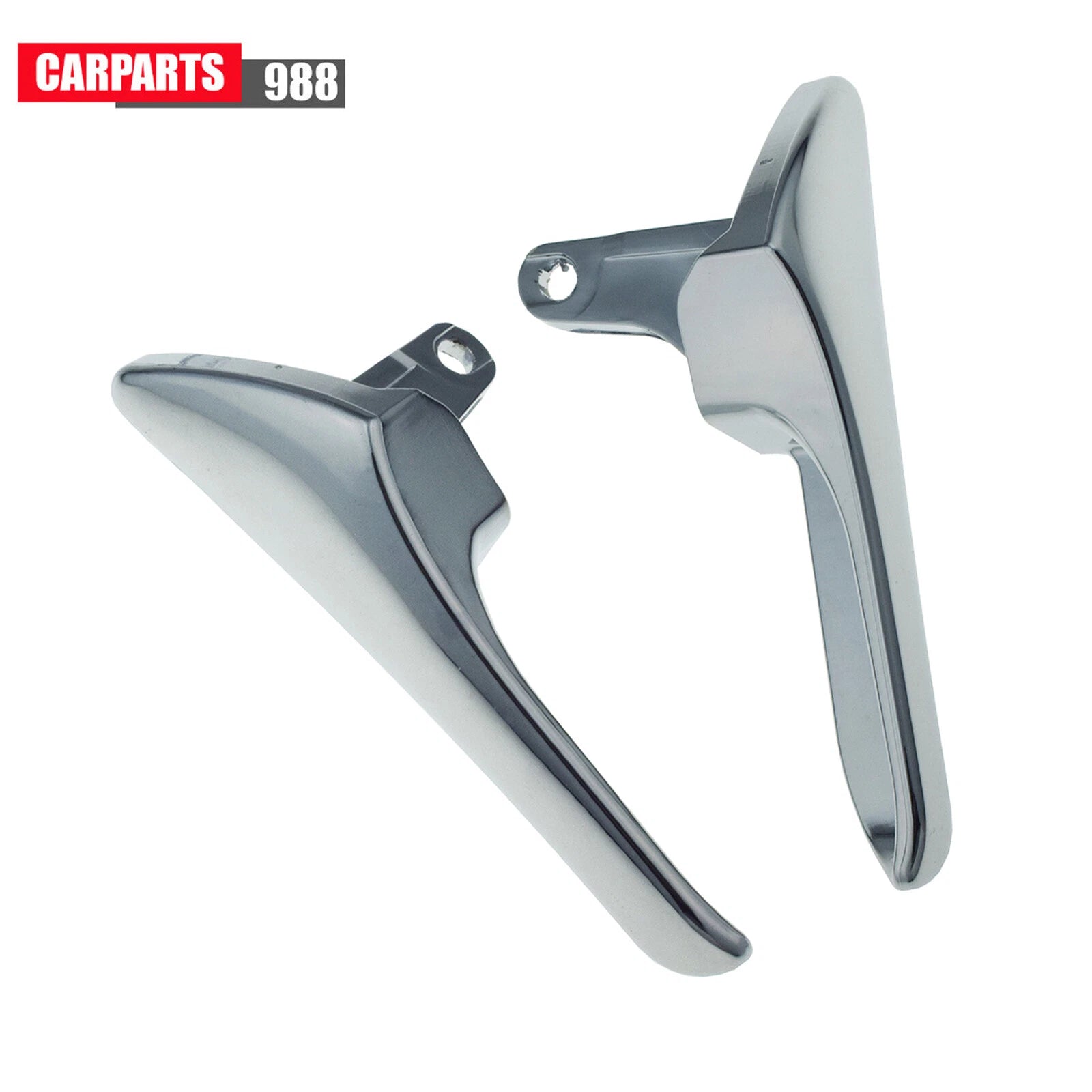 For Mercedes S211 W211 W219 Pair Left & Right Interior Door Pull Handles Chrome 6B93BC-57