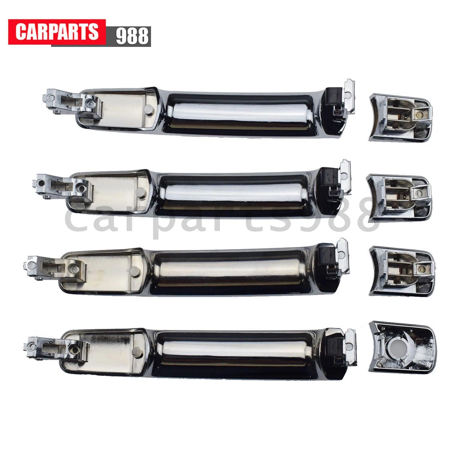 Chrome Outside Door Handle Front Rear LH RH For Nissan Rogue INFINITI FX35 FX45 6B93BC-57