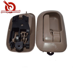 Beige / Brown Left Right Inside Interior Door handle For Toyota SIENNA 1998-2003 6B93BC-57