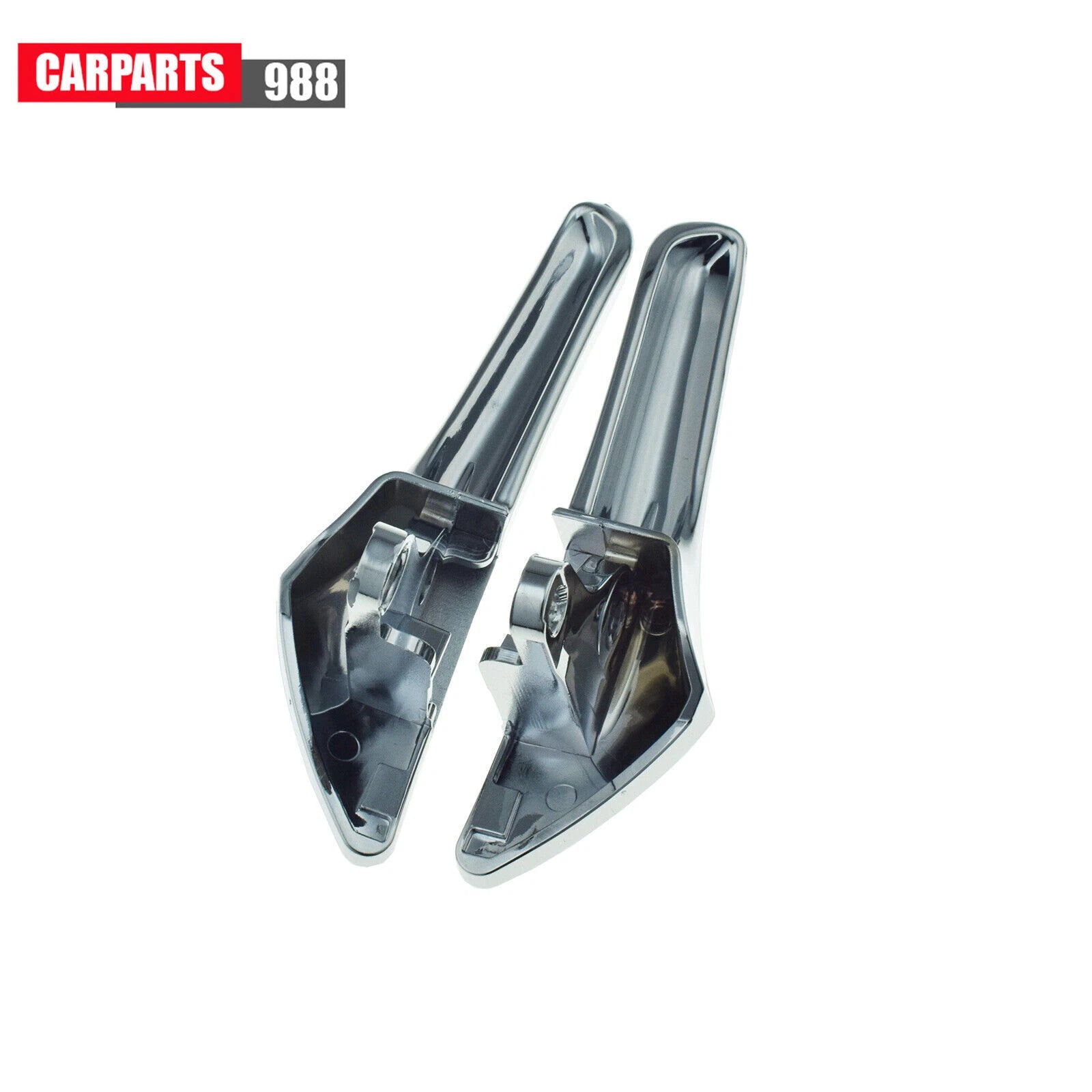 For Mercedes S211 W211 W219 Pair Left & Right Interior Door Pull Handles Chrome 6B93BC-57