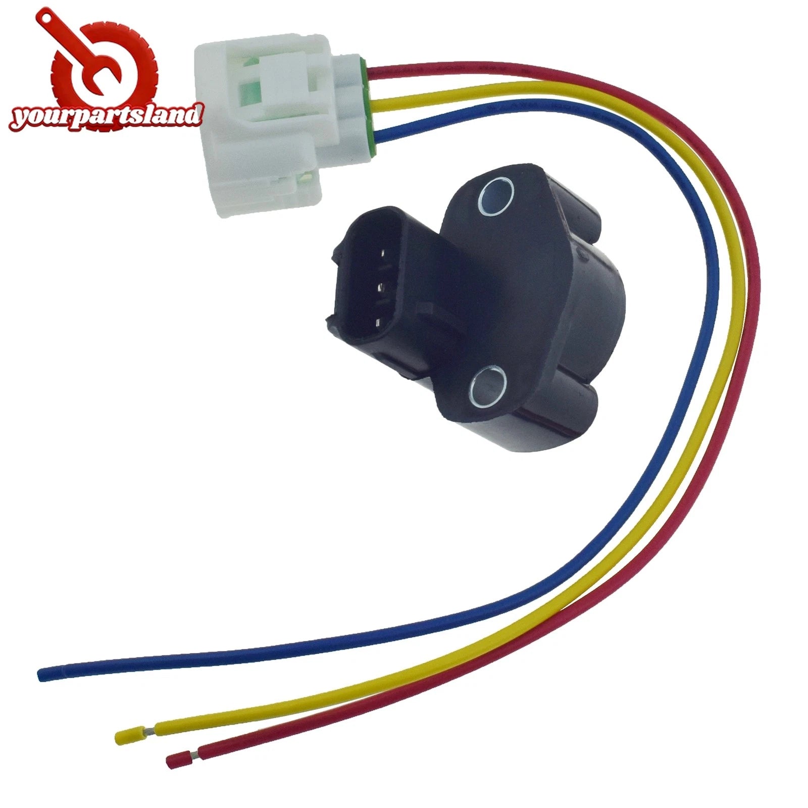 TPS Throttle Position Sensor W/ Plug For 97-01 Jeep Cherokee 2.5L 4.0L 4874371AB 6B93BC-57