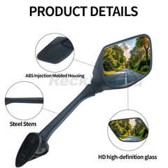 Carbon Motorcycle Rearview Mirror For NMax 125 155 2015 2016 2017 2018 2019 2020