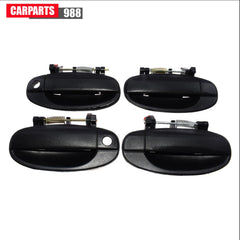 4Pcs Exterior Door Handles Set Black for Chevrolet Aveo5 Aveo 96541631 96541632 6B93BC-57
