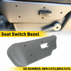 Power Seat Switch Bezel Front Driver Left Side fits Chevy Silverado 2003-06 EOA 6B93BC-57