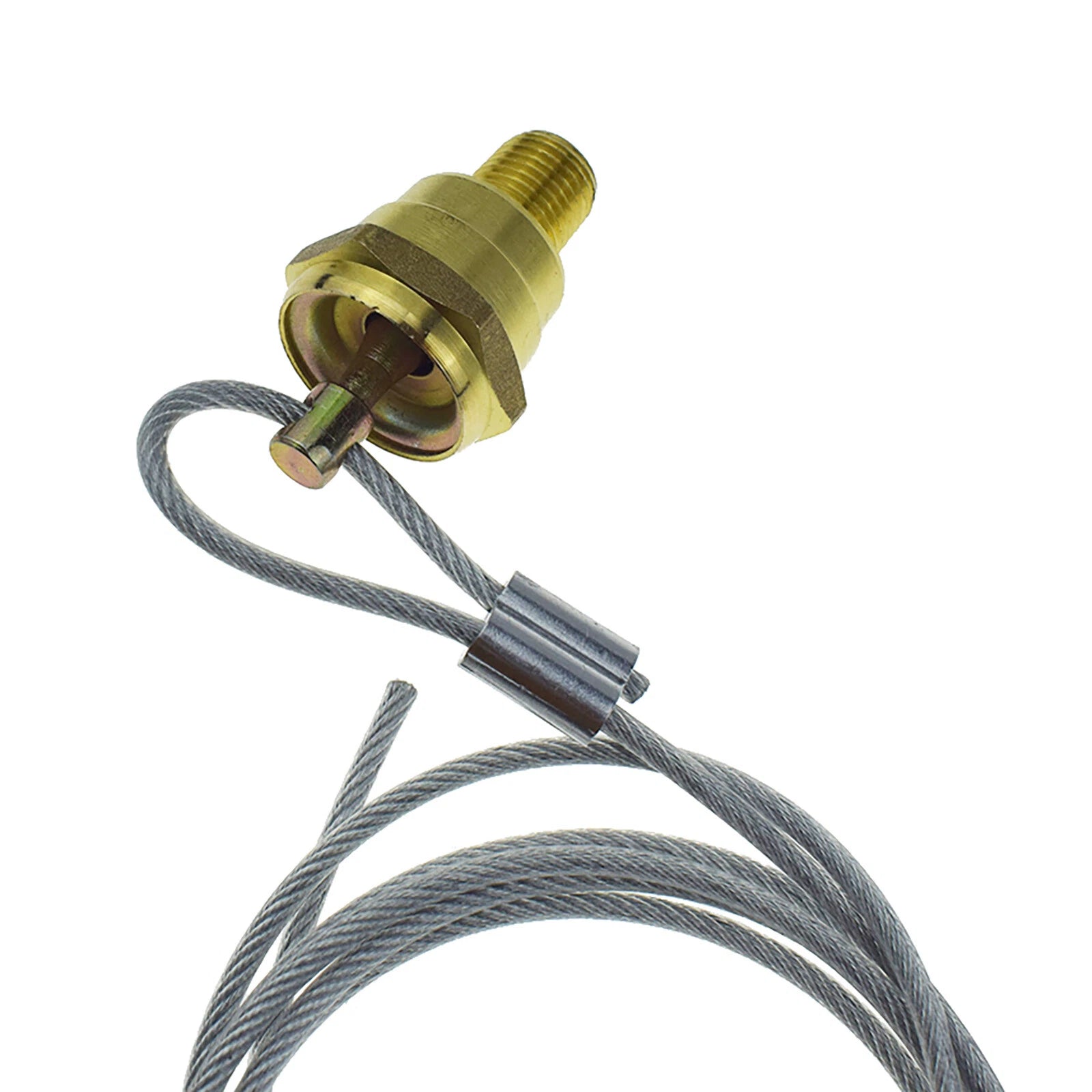 Air Tank Pull Drain Valve 3/8" NPT Thread for FREIGHTLINER 12-15354-000 6B93BC-57