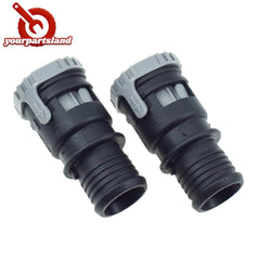 2PCS Heater Hose Connector For Ford C-Max Focus MK2 Escape Kuga 2.0L EcoBoost 6B93BC-57