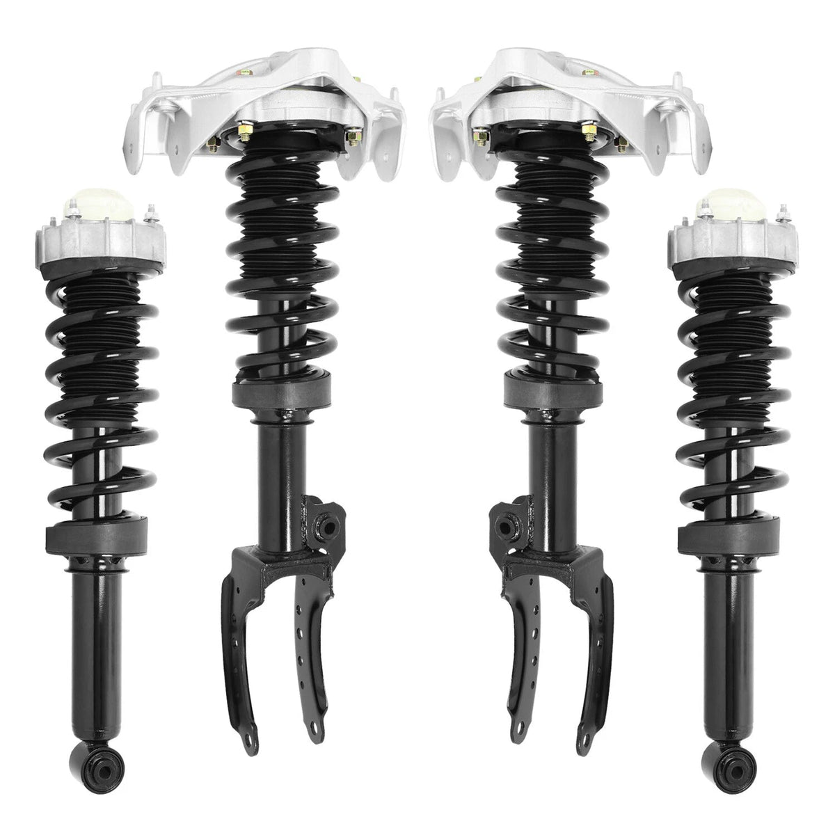 Front & Rear Complete Strut Assembly Conversion Kit for 2007-2014 Audi Q7, 6B93BC-57