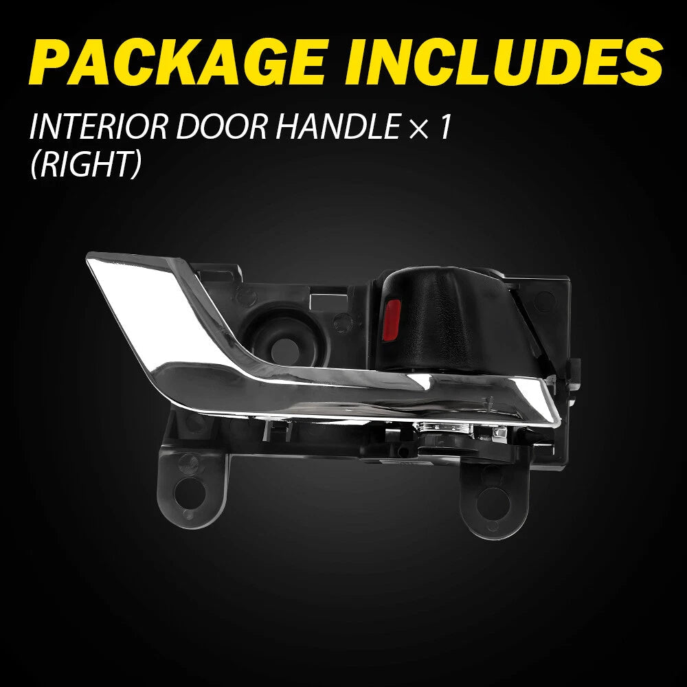 Front Passenger Silver lever Interior Door Handle For 08-13 Toyota Highlander EA 6B93BC-57