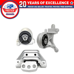 Fits 2005-2009 Chevrolet Equinox/Pontiac Torrent 3.4L Motor & Trans Mount 3pc 6B93BC-57