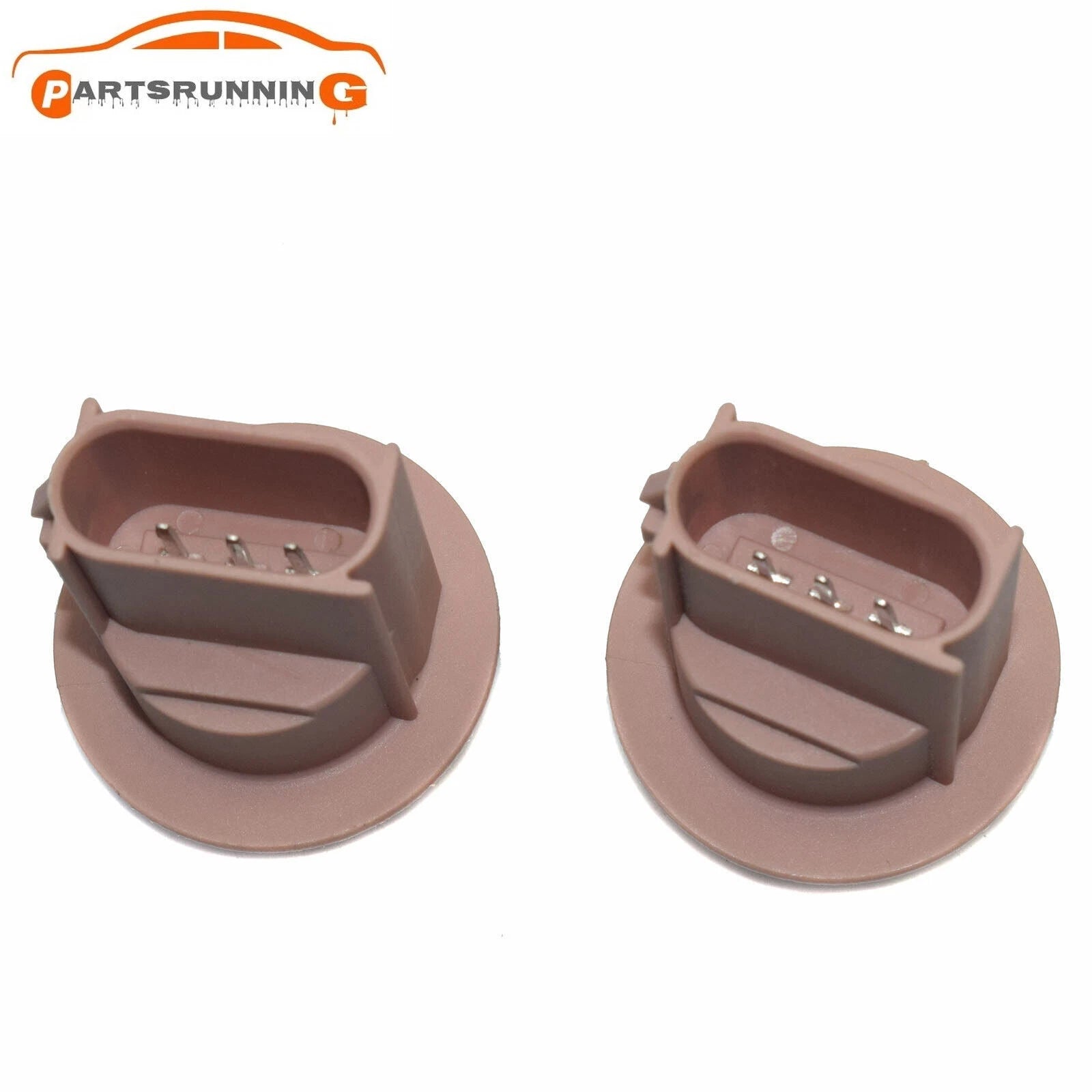 2x Bulb Sockets Headlamp Parking Turn Signal Brake Tail Light for Ford F150 6B93BC-57