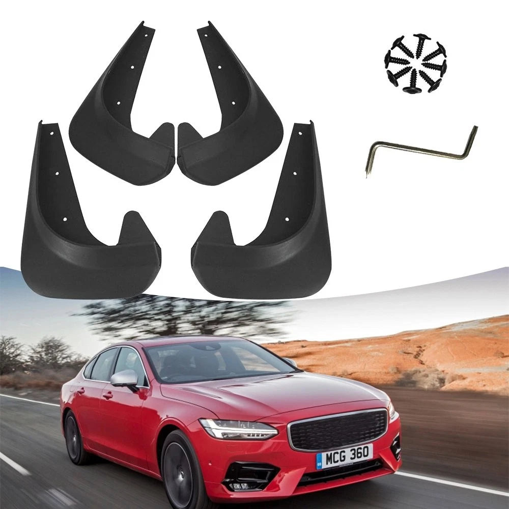 4X Universal Black Car Mud Flaps Splash Guards For Car Auto Accessories Part EOA 6B93BC-57