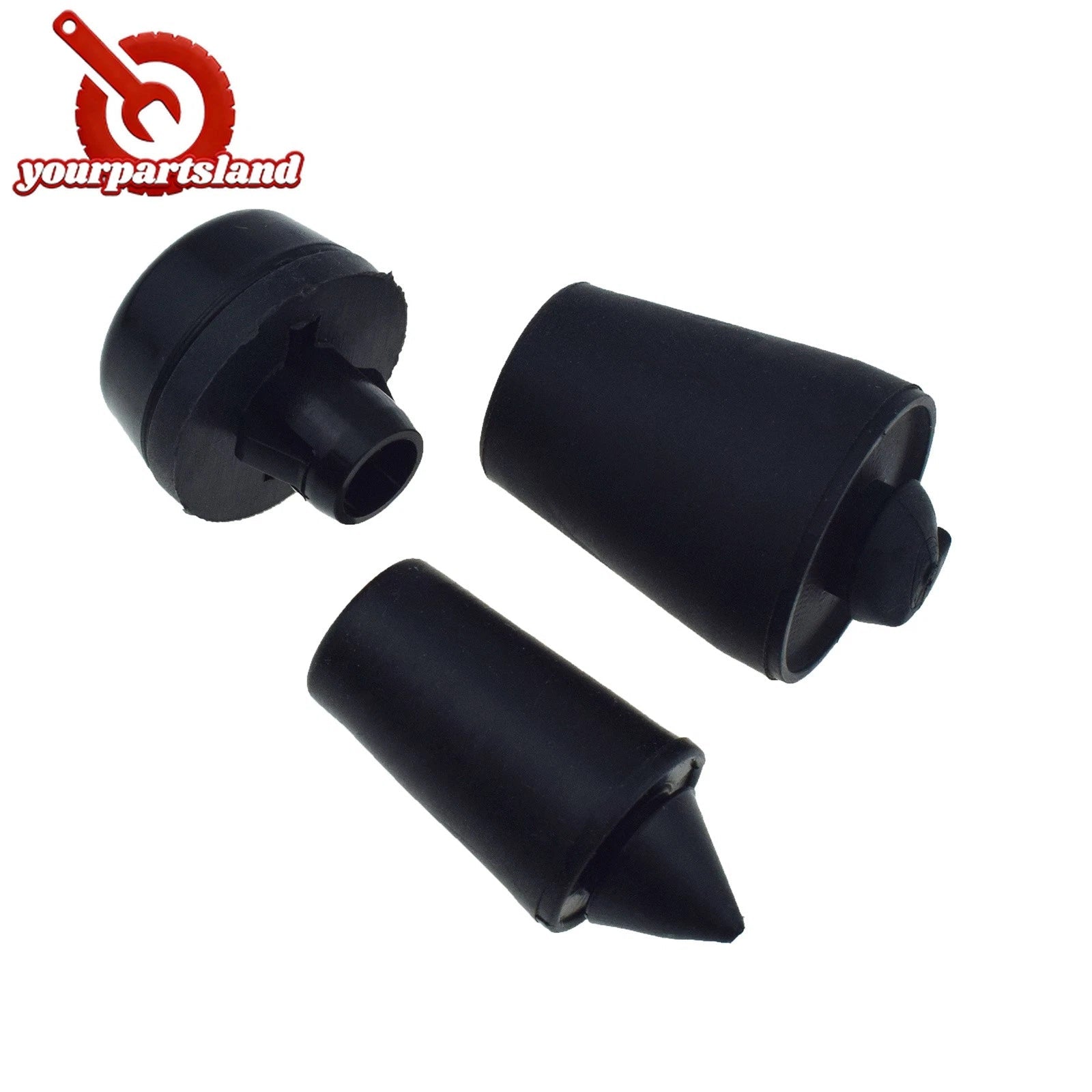 3Pcs Rear Damping Block Tailgate Rubber Buffer For Toyota RAV4 09-12 90541-09108 6B93BC-57