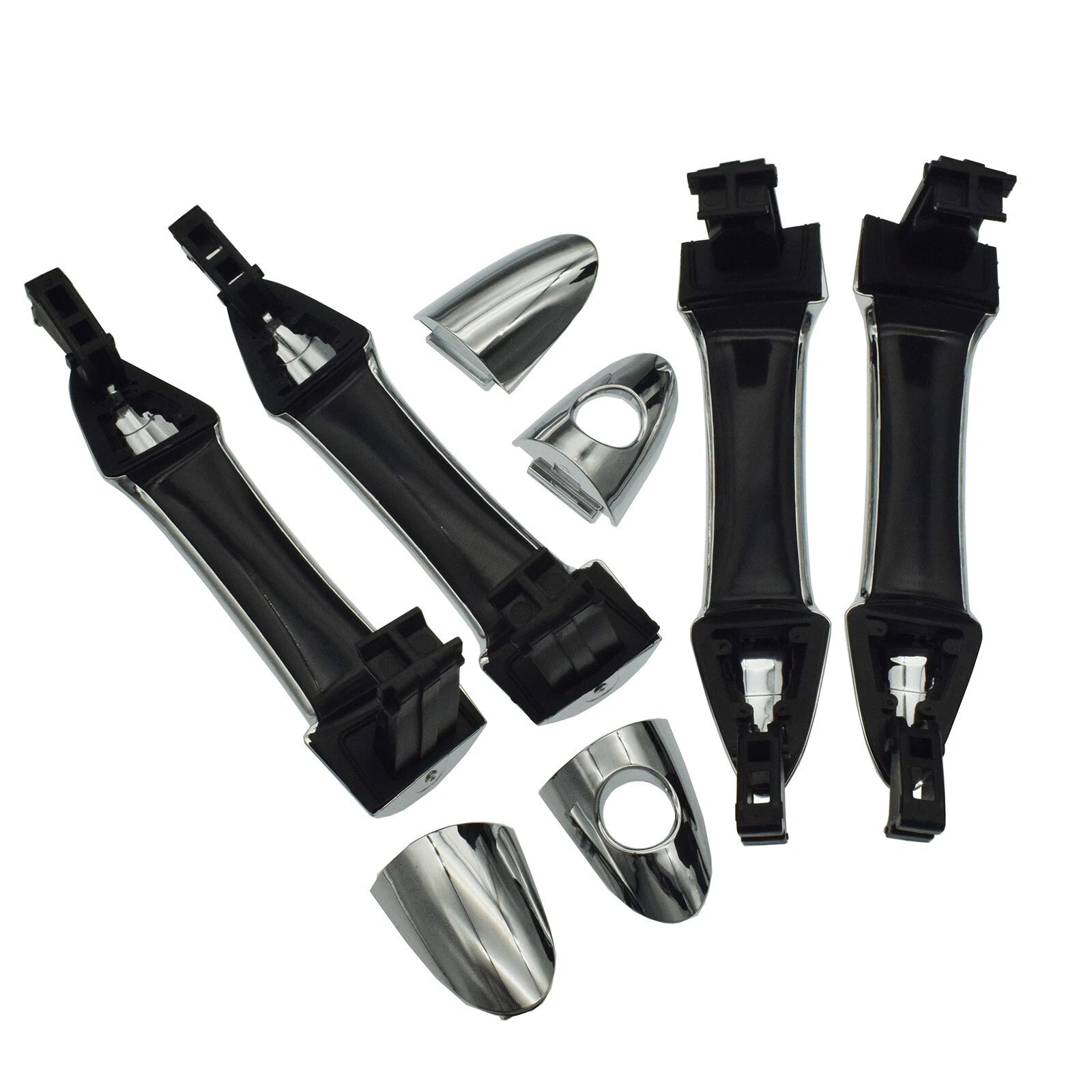 4x Chrome Exterior Door Handle Front & Rear For kia picanto 2011 12 13 14 15 16 6B93BC-57