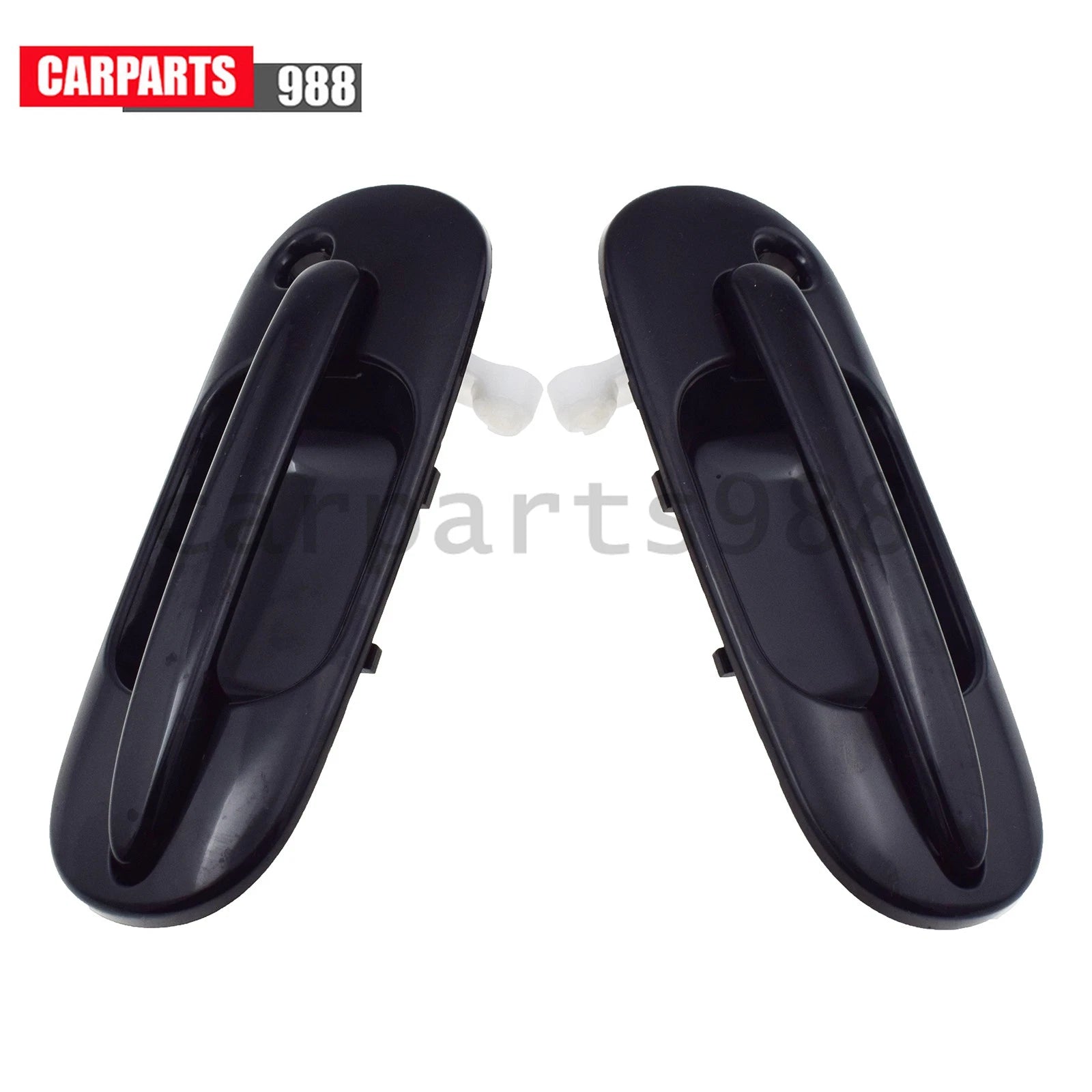 2Pcs Exterior Door Handle Front Left Right for 1997-2001 Honda CR-V 72180ST0003 6B93BC-57