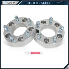 2Pcs 1.5" 5x135 to 5x5.5 Wheel Adapters 14x2 For Ford F-150 5x135 to Ram 5x139.7 6B93BC-57