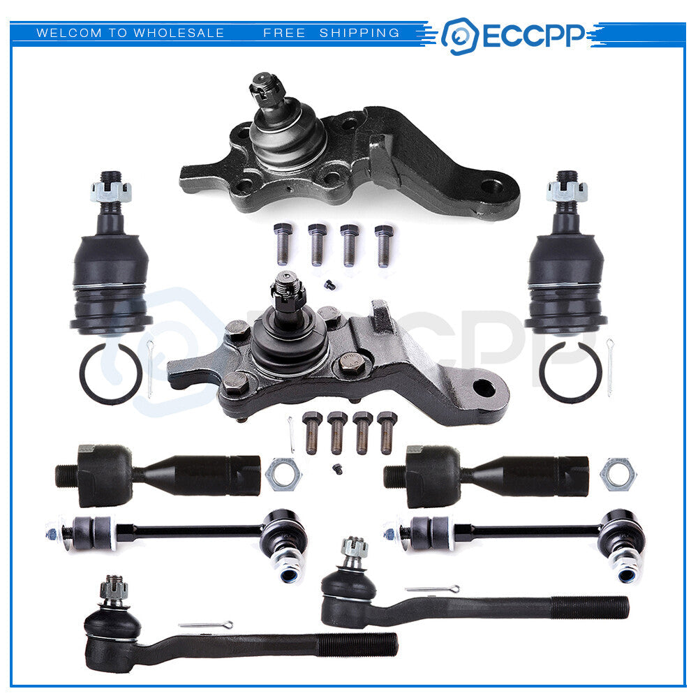 10x For 1996-2002 Toyota 4Runner Front Upper Ball Joints Sway Bar Links Tie Ends 6B93BC-57