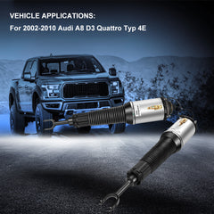 2Pcs Air Suspension Front Pair Shocks For 2002-2010 Audi A8 D3 Quattro Typ 4E
